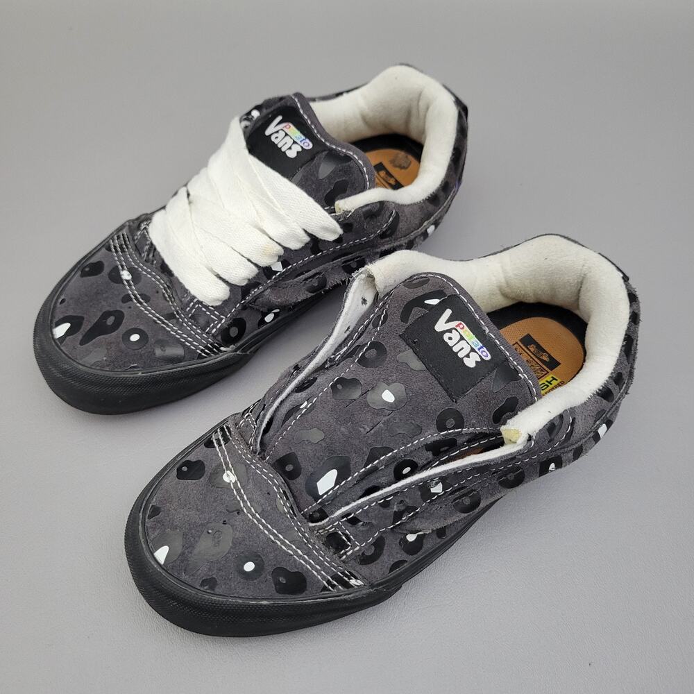 Vans X Imran Potato Sneakers Leopard Black size 5 Mens / 6.5 Women's